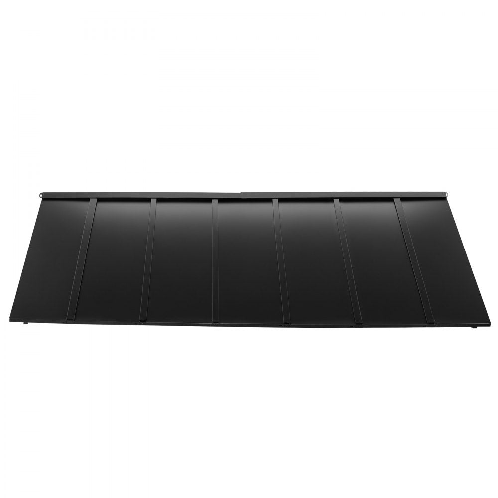 VEVOR Fixed Metal Awning 80 x 36 in, Window Awning Door Canopy, Stable Triangle Steel Frame Exterior Awnings Rain, and Snow Sunlight Protection for Door Entrance, Windows, Porches, Balconies