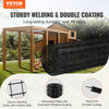 VEVOR Hardware Cloth, 48'' x 50' Galvanized Wire Mesh Roll, 16 Gauge Chicken Wire Fence Roll, Vinyl Coating Metal Wire Mesh for Chicken Coop Barrier, Rabbit Snake Fences, Poultry Enclosures