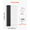 VEVOR Farm Fence,  48 in x 50 ft, 2 x 4 in Mesh 14 Gauge Galvanized Steel Wire Fencing for Cattle, Hog & Sheep , Heavy Duty Vinyl Coated Livestock Fence for Animal Enclosures, Cage Wire, Garden Fences