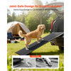 VEVOR Dog Ramp for Cars, 71" L x 17" W, Folding Pet Ramps for Medium & Large Dogs up to 250lbs, Pet Stair Ramp with Non-Slip Felt Rug Surface, Portable Outdoor Dog Car Ramps for SUV & Truck