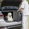 VEVOR Dog Ramp for Cars, 71" L x 17" W, Folding Pet Ramps for Medium & Large Dogs up to 250lbs, Pet Stair Ramp with Non-Slip Felt Rug Surface, Portable Outdoor Dog Car Ramps for SUV & Truck