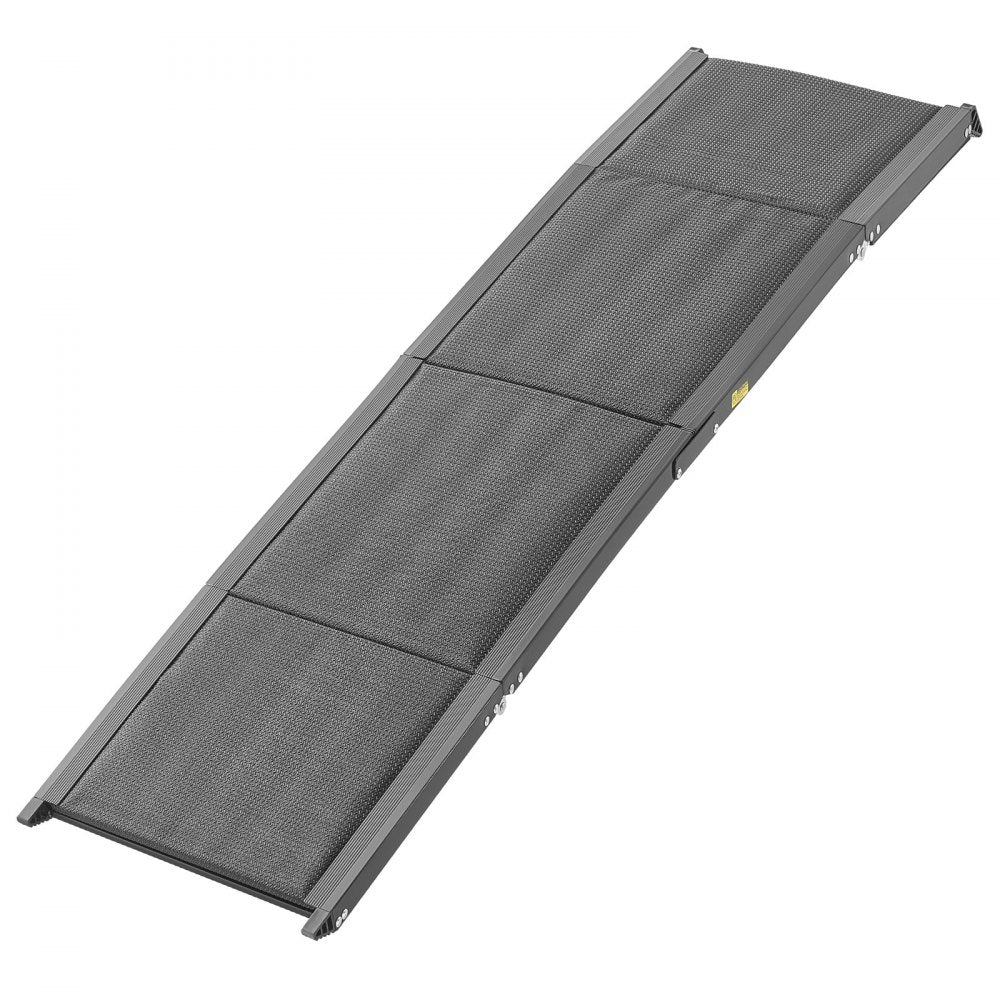 VEVOR Dog Ramp for Cars, 71" L x 17" W, Folding Pet Ramps for Medium & Large Dogs up to 250lbs, Pet Stair Ramp with Non-Slip Oxford Fabric Surface, Portable Outdoor Dog Car Ramps for SUV & Truck