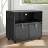 VEVOR 2 Drawers Metal File Cabinet, Lateral Filing Cabinet with Lock and Adjustable Hanging Rods, Wide Filing Storage Cabinets for Home and Office Fit Letter, A4, Legal Size File, Easy Assembly, Black