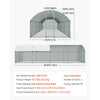 VEVOR Large Metal Chicken Coop - Image 7
