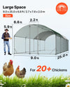 VEVOR Large Metal Chicken Coop - Image 2