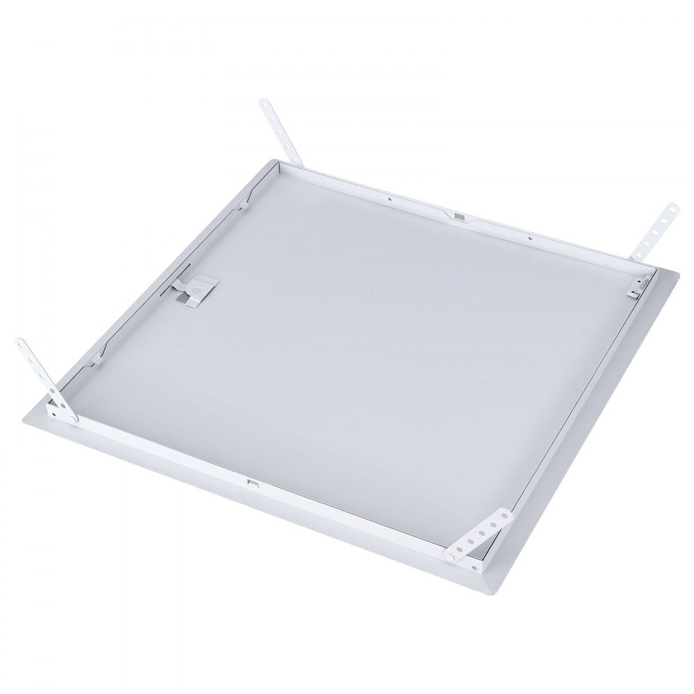 VEVOR Access Panel for Drywall, 13.3 x 13.3 in Galvanized Steel Access Door, Easy Install Hinged Service Panel with Screwdriver Latch, for Ceiling Plumbing Electrical, 12.4 x 12.4 in Cutout Size White
