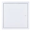 VEVOR Access Panel for Drywall, 13.3 x 13.3 in Galvanized Steel Access Door, Easy Install Hinged Service Panel with Screwdriver Latch, for Ceiling Plumbing Electrical, 12.4 x 12.4 in Cutout Size White