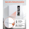 VEVOR Access Panel for Drywall, 15.2 x 15.2 in Galvanized Steel Access Door, Easy Install Hinged Service Panel with Screwdriver Latch, for Ceiling Plumbing Electrical, 14.4 x 14.4 in Cutout Size White