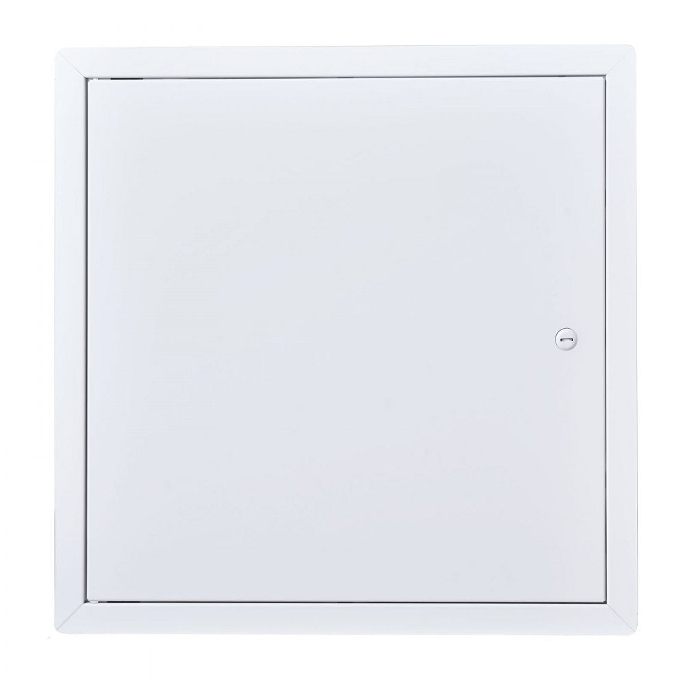 VEVOR Access Panel for Drywall, 15.2 x 15.2 in Galvanized Steel Access Door, Easy Install Hinged Service Panel with Screwdriver Latch, for Ceiling Plumbing Electrical, 14.4 x 14.4 in Cutout Size White