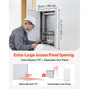 VEVOR Access Panel for Drywall, 30.3 x 15.2 in Galvanized Steel Access Door, Easy Install Hinged Service Panel with Screwdriver Latch, for Ceiling Plumbing Electrical, 14.4 x 29.4 in Cutout Size White