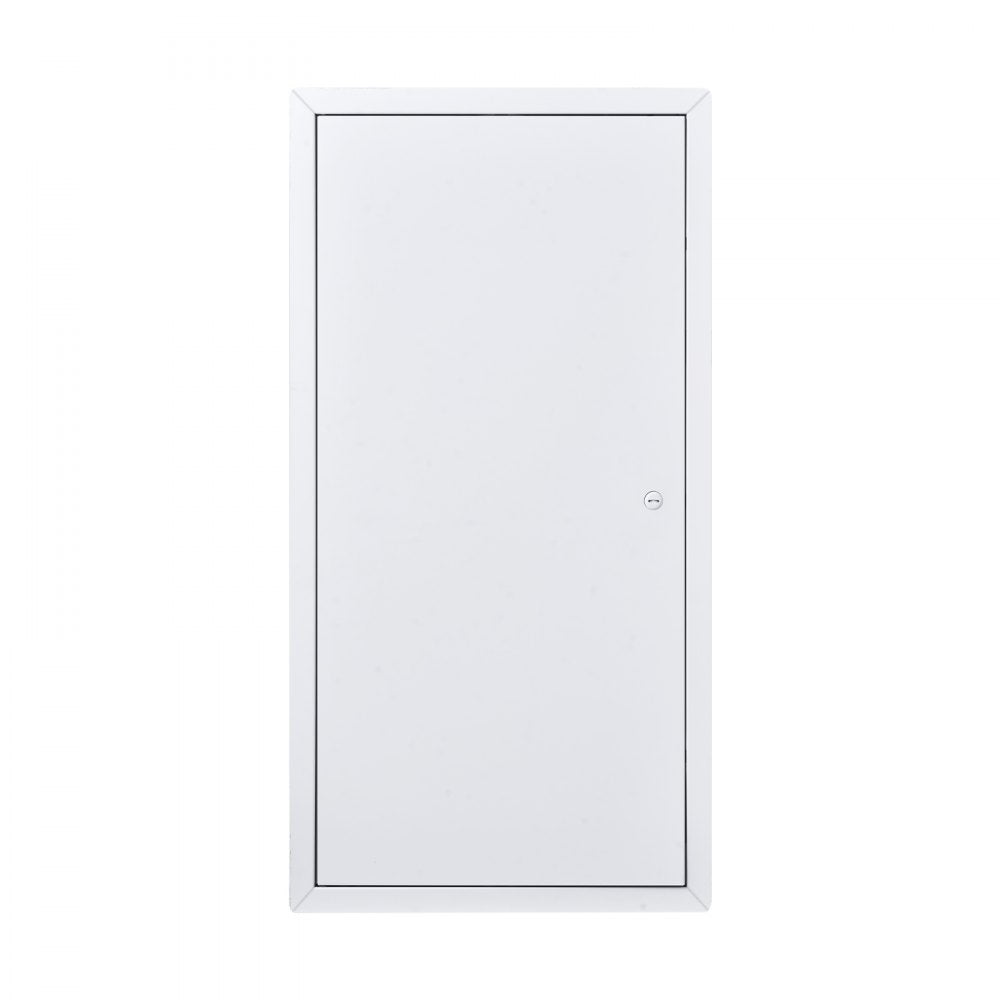 VEVOR Access Panel for Drywall, 30.3 x 15.2 in Galvanized Steel Access Door, Easy Install Hinged Service Panel with Screwdriver Latch, for Ceiling Plumbing Electrical, 14.4 x 29.4 in Cutout Size White