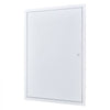 VEVOR Access Panel for Drywall, 25.3 x 17.2 in Galvanized Steel Access Door, Easy Install Hinged Service Panel with Screwdriver Latch, for Ceiling Plumbing Electrical, 16.4 x 24.4 in Cutout Size White