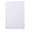 VEVOR Access Panel for Drywall, 25.3 x 17.2 in Galvanized Steel Access Door, Easy Install Hinged Service Panel with Screwdriver Latch, for Ceiling Plumbing Electrical, 16.4 x 24.4 in Cutout Size White