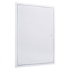 VEVOR Access Panel for Drywall, 25.3 x 17.2 in Galvanized Steel Access Door, Easy Install Hinged Service Panel with Screwdriver Latch, for Ceiling Plumbing Electrical, 16.4 x 24.4 in Cutout Size White