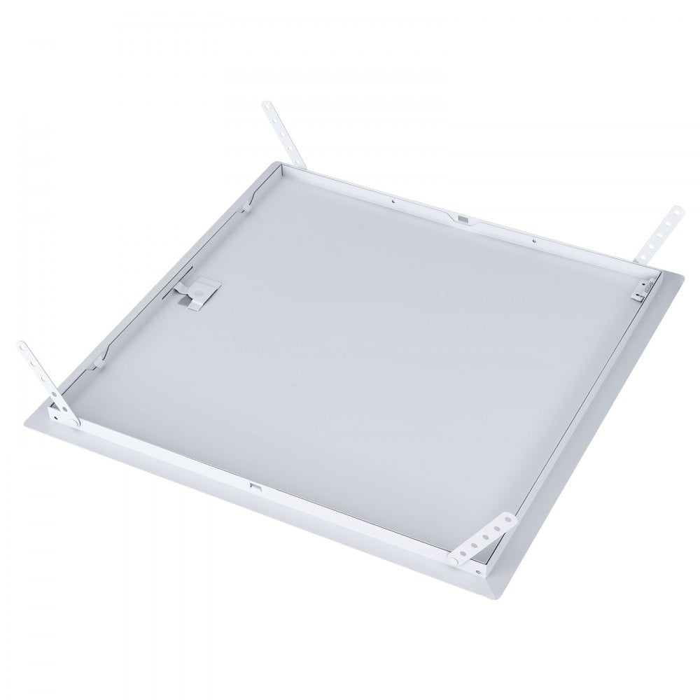 VEVOR Access Panel for Drywall, 19.2 x 19.2 in Galvanized Steel Access Door, Easy Install Hinged Service Panel with Screwdriver Latch, for Ceiling Plumbing Electrical, 18.4 x 18.4 in Cutout Size White