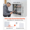 VEVOR Access Panel for Drywall, 25.2 x 25.2 in Galvanized Steel Access Door, Easy Install Hinged Service Panel with Key, for Ceiling Plumbing Electrical, 24.4 x 24.4 in Cutout Size, White