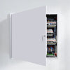 VEVOR Access Panel for Drywall, 25.2 x 25.2 in Galvanized Steel Access Door, Easy Install Hinged Service Panel with Key, for Ceiling Plumbing Electrical, 24.4 x 24.4 in Cutout Size, White