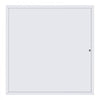 VEVOR Access Panel for Drywall, 25.2 x 25.2 in Galvanized Steel Access Door, Easy Install Hinged Service Panel with Key, for Ceiling Plumbing Electrical, 24.4 x 24.4 in Cutout Size, White