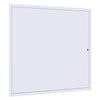VEVOR Access Panel for Drywall, 25.2 x 25.2 in Galvanized Steel Access Door, Easy Install Hinged Service Panel with Key, for Ceiling Plumbing Electrical, 24.4 x 24.4 in Cutout Size, White