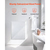 VEVOR Access Panel for Drywall, 33.2 x 25.2 in Galvanized Steel Access Door, Easy Install Hinged Service Panel with Screwdriver Latch, for Ceiling Plumbing Electrical, 24.4 x 32.4 in Cutout Size White