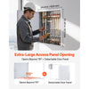 VEVOR Access Panel for Drywall, 33.2 x 25.2 in Galvanized Steel Access Door, Easy Install Hinged Service Panel with Screwdriver Latch, for Ceiling Plumbing Electrical, 24.4 x 32.4 in Cutout Size White