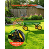 VEVOR Pull-Along Wagon for Kids, 39 inch Toddler Wagons, Supports up to 176 lbs, All-Terrain Wagons with Handle, Utility Wagon Cart Birthday Present for Kids Gardening Beach Camping, Green
