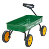VEVOR Pull-Along Wagon for Kids, 39 inch Toddler Wagons, Supports up to 176 lbs, All-Terrain Wagons with Handle, Utility Wagon Cart Birthday Present for Kids Gardening Beach Camping, Green