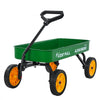 VEVOR Pull-Along Wagon for Kids, 39 inch Toddler Wagons, Supports up to 176 lbs, All-Terrain Wagons with Handle, Utility Wagon Cart Birthday Present for Kids Gardening Beach Camping, Green