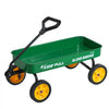 VEVOR Pull-Along Wagon for Kids, 39 inch Toddler Wagons, Supports up to 176 lbs, All-Terrain Wagons with Handle, Utility Wagon Cart Birthday Present for Kids Gardening Beach Camping, Green