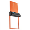 VEVOR Automatic Chicken Coop Door, Battery Powered Chicken Coop Door with Timer & Manual Setting, Anti-Pinch Security, Durable Aluminum Alloy, Chick Run Gate Opener with Waterproof Sealing, Orange