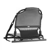 VEVOR Kayak Seat, 1 Pack 1.3" Raised Height, Universal Foldable Canoe Seat with Adjustable Back Support, Adjustable Straps, and Aluminum Alloy Frame for Sit-on-Top/Fishing/Inflatable Kayaks & Canoes