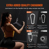 VEVOR LAT Pulldown Attachment, Cable Machine Rowing V-bar Attachment, Tricep Pull Down Bar, Back Strength Training Rubber Coated Handle Grip, Bicep Curl Tricep Lat Pulldown Bar for Home Gym Fitness