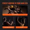 VEVOR LAT Pulldown Attachments, Cable Machine Rowing T-bar V-bar 7 Set, Tricep Pull Down Bar, Back Strength Training Rubber Coated Handle Grip, Bicep Curl Tricep Lat Pulldown Bar for Home Gym Fitness