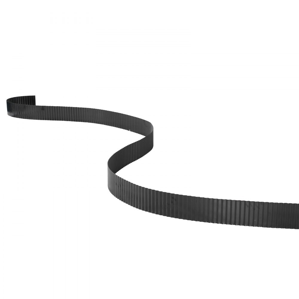 VEVOR Galvanized Steel Landscape Edging, 40 ft x 6 in Metal Edging for Landscaping with Gloves, Easy-to-Install Bendable Metal Strips, Heavy Duty Metal Garden Edge Border for Flower Bed, Yard Pathway