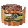 VEVOR Carbon Steel Landscape Edging, 40 ft x 6 in Steel Edging for Landscaping with Gloves, Easy-to-Install Bendable Metal Strips, Metal Garden Edge Border for Flower Bed, Yard Pathway, Rust