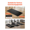 VEVOR Treadmill Mat for Carpet Floor, 23.62" x 51.18" x 0.16" Exercise Equipment Mat for Elliptical and Walking Pad, High Density PVC Floor Protector, Waterproof and Non-slip for Home Gym