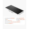 VEVOR Treadmill Mat for Carpet Floor, 23.62" x 51.18" x 0.16" Exercise Equipment Mat for Elliptical and Walking Pad, High Density PVC Floor Protector, Waterproof and Non-slip for Home Gym