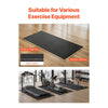 VEVOR Treadmill Mat for Carpet Floor, 1/4" Thick, 36" x 78" Exercise Equipment Mat for Treadmills, Elliptical, Rowing Machine, High Density PVC Floor Protector, Waterproof and Non-slip for Home Gym