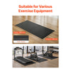 VEVOR Treadmill Mat for Carpet Floor, 1/4" Thick, 30" x 72" Exercise Equipment Mat for Treadmills, Stationary & Recumbent Bikes, High Density PVC Floor Protector, Waterproof and Non-slip for Home Gym