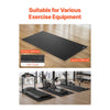 VEVOR Treadmill Mat for Carpet Floor, 35.5" x 78.7" x 0.16" Exercise Equipment Mat for Treadmills, Elliptical, Rowing Machine, High Density PVC Floor Protector, Waterproof and Non-slip for Home Gym