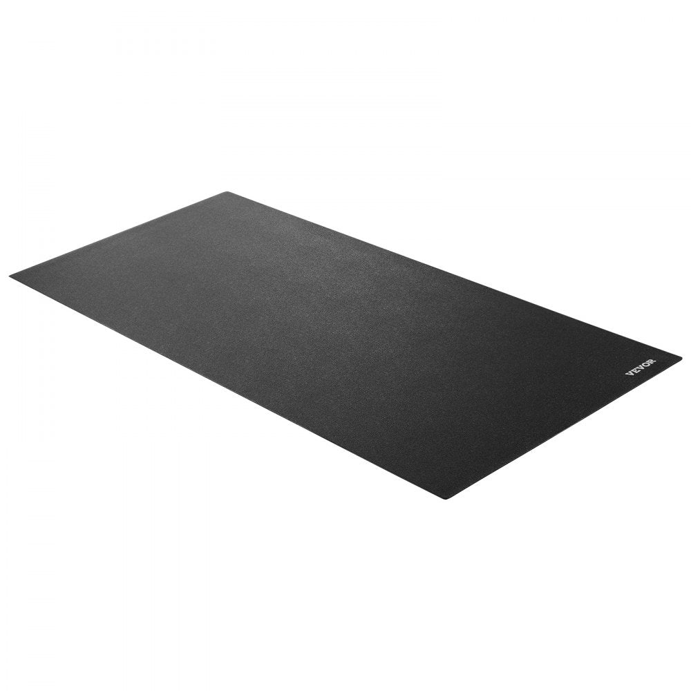 VEVOR Treadmill Mat for Carpet Floor, 35.5" x 78.7" x 0.16" Exercise Equipment Mat for Treadmills, Elliptical, Rowing Machine, High Density PVC Floor Protector, Waterproof and Non-slip for Home Gym