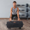 VEVOR Workout Sandbag, Heavy Duty Workout Power Bags with Handles, 50-125 lbs Adjustable Slam Bag for Fitness Strength Weight Training Cross-Training, Home Gym Exercise, Black (Unfilled)