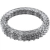VEVOR Razor Wires, 147 ft Razor Barbed Wire, 3 Rolls Razor Wire Fencing Razor Fence, Razor Ribbon Barbed Wire Galvanized Razor Wire Fence, Rolls Razor for Garden