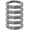 VEVOR Razor Wires, 246 ft Razor Barbed Wire, 5 Rolls Razor Wire Fencing Razor Fence, Razor Ribbon Barbed Wire Galvanized Razor Wire Fence, Rolls Razor for Garden