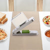 VEVOR Vegetable Chopper, Food Veggie Cutter with 3 Stainless Steel Blades, Onion Slicer with Container, Salad Potato Dicer Kitchen Gadgets & Essentials Home Appliances Tools for Easy DIY, Silver