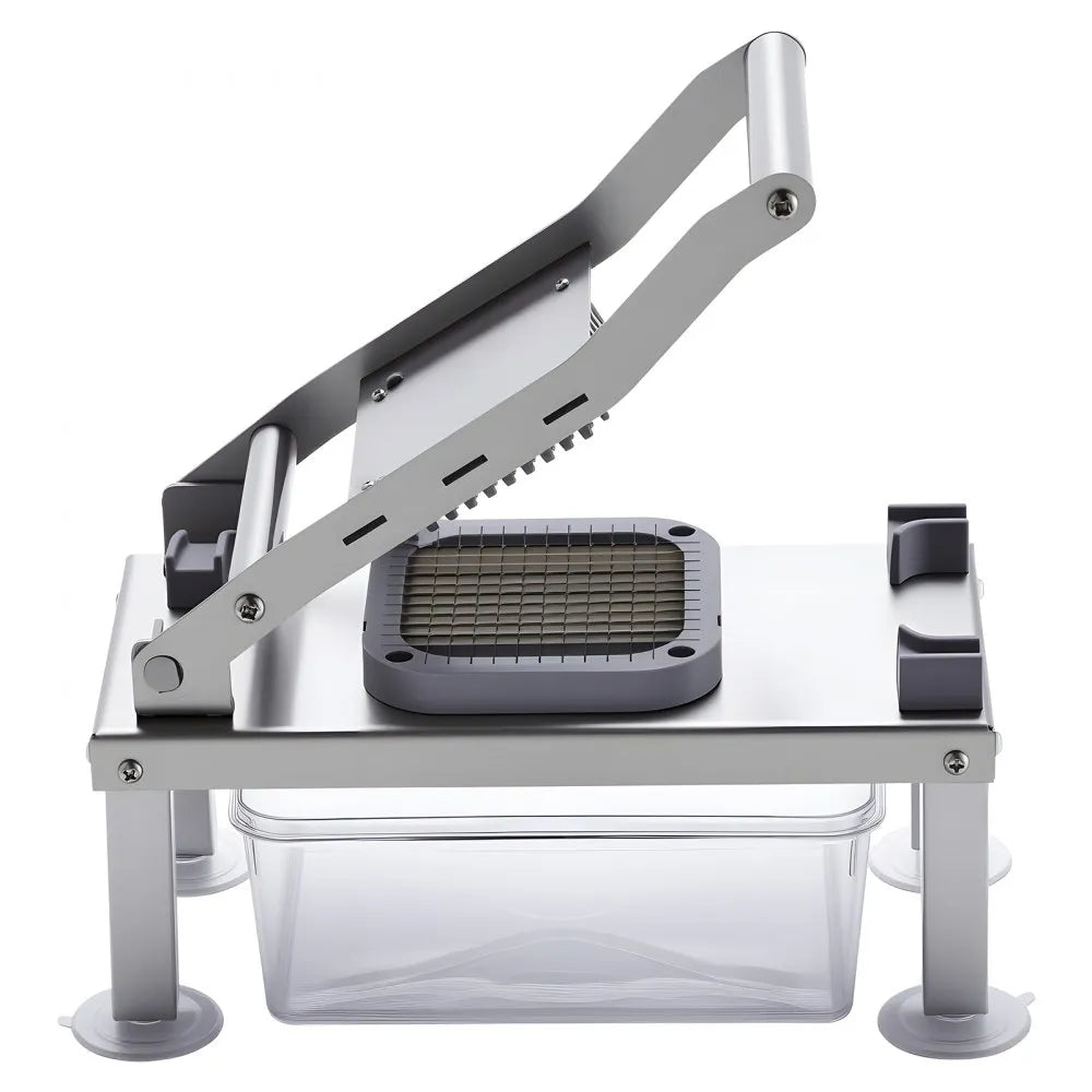 VEVOR Vegetable Chopper Mandoline Slicer, All-in-1 Food Veggie Cutter with 9 Stainless Steel Blades, Cheese Grater Onion Potato Dicer with Container,Salad Spiralizer Kitchen Gadgets&Essentials