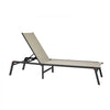 VEVOR Outdoor Chaise Lounge Chair, 400 lbs Weight Capacity, Foldable Sun Tanning Chair, 5 Adjustable Positions, Easy Assembly, Heavy Duty Aluminum Pool Recliner Lounge Chairs, for Beach Yard Patio