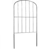 VEVOR Garden Fence, 24in(H) x30ft(L) Animal Barrier Fence, Underground Decorative Garden Fencing with 2 Inch Spike Spacing, Metal Dog Fence for the Yard and Outdoor Patio, 28 Pack
