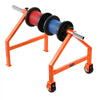 VEVOR Wire Spool Rack, 220 lbs Load Capacity, Portable Cable Caddy, Moveable Wire Rack with Wheels, Spool Holder, Up to 29.9 in Diameter, for Electrical Industrial and Retail Use, Working Efficiency