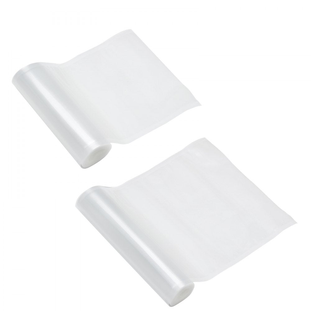 VEVOR Vacuum Sealer Bags, 3 Rolls 11 In x 20 Ft & 3 Rolls 8 In x 20 Ft, Non-BPA Food Grade Seal A Meal Freezer Bag, Customizable Vac Sealing Food Saver Bags, Storage Vac Bag for Meal Prep or Sous Vide